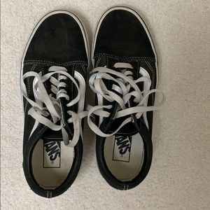 black old skool vans